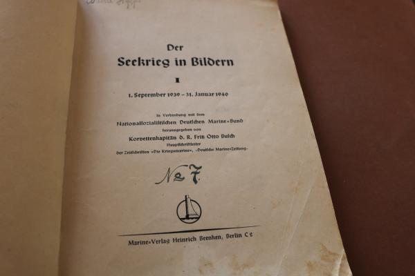 altes Buch - Der Seekrieg in Bildern I - 01.09.1939 - 31.01.1940